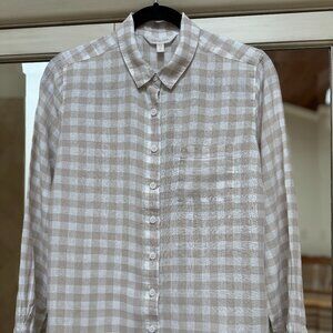 Garnet Hill Easy Linen Button-Down Shirt